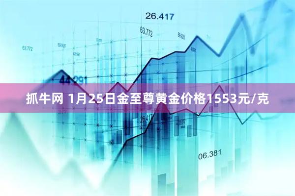 抓牛网 1月25日金至尊黄金价格1553元/克