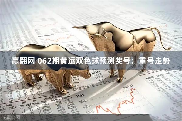 赢翻网 062期黄运双色球预测奖号：重号走势